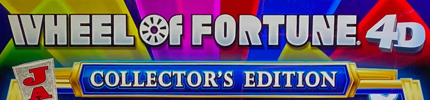 Wheel of Fortune 4D Collector’s Edition title