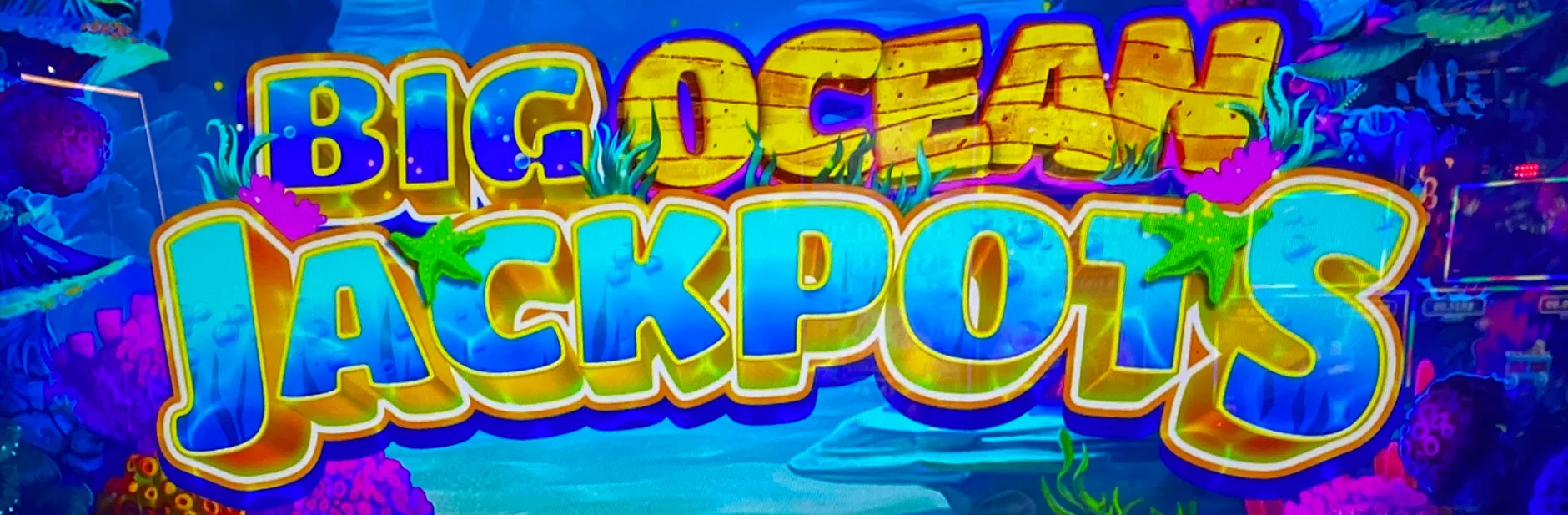 Big Ocean Jackpots title
