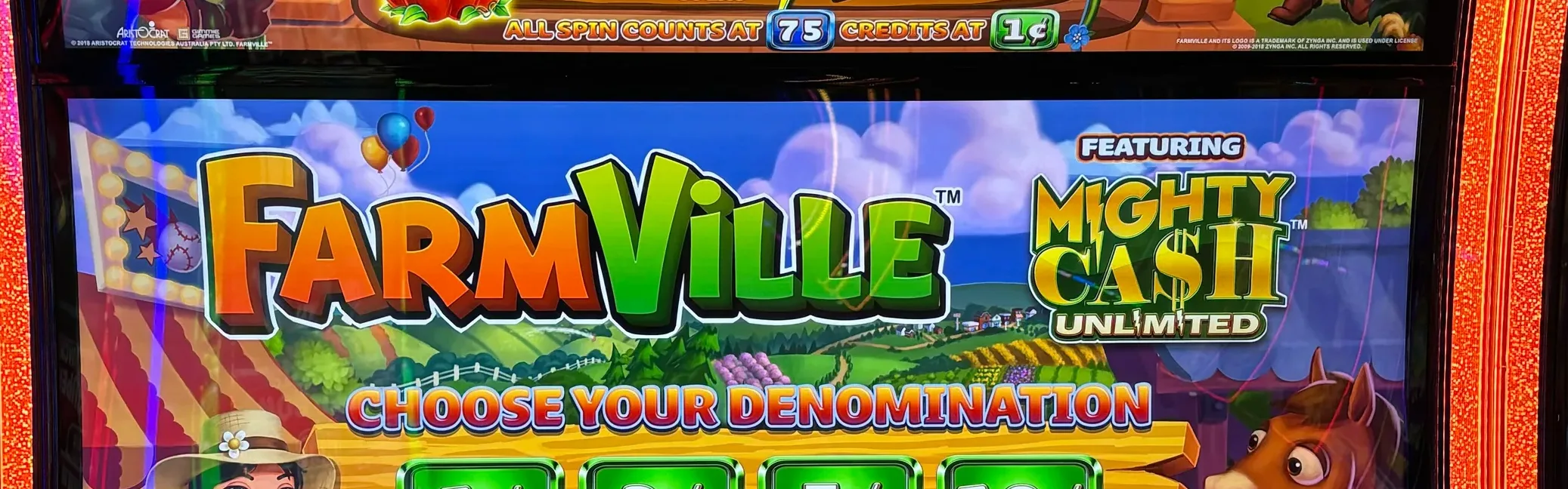 FarmVille (Mighty Cash) title