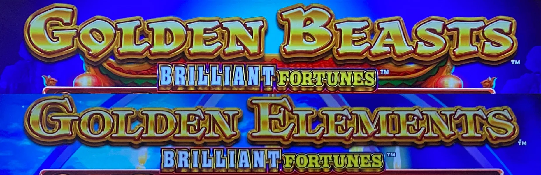 Golden Beasts: Brilliant Fortunes / Golden Elements: Brilliant Fortunes title