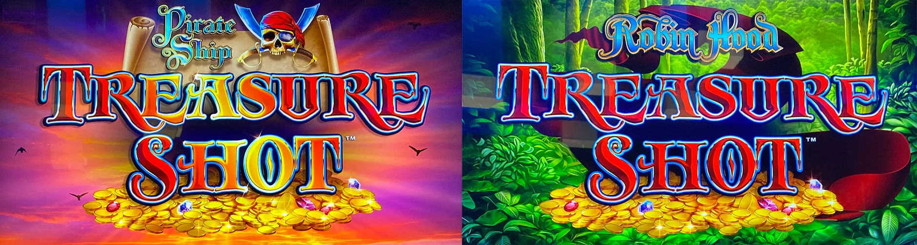 Treasure Shot: Pirate Ship / Robin Hood title