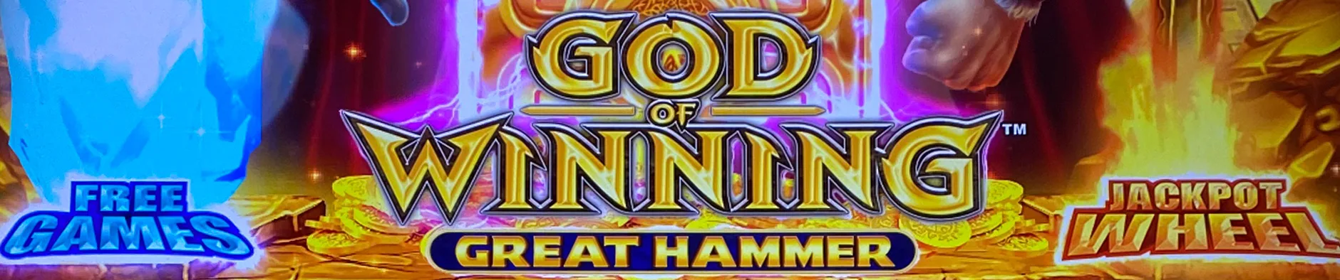 God of Winning: Great Hammer / Super Spear title