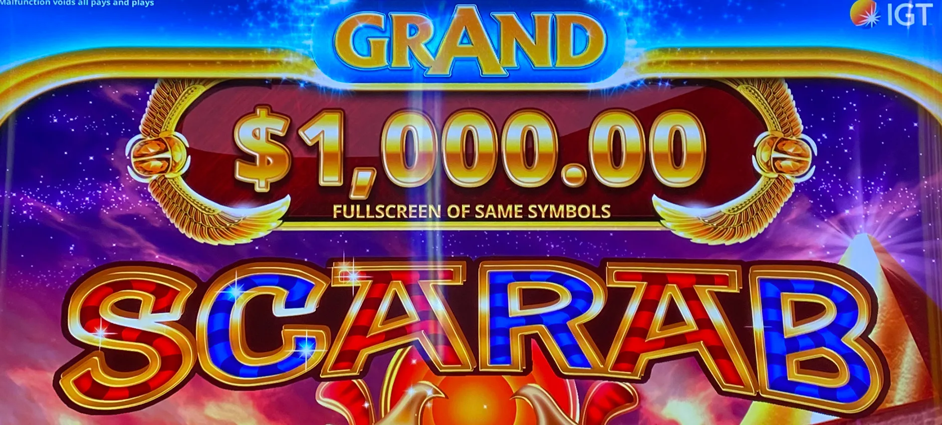 Scarab Grand title