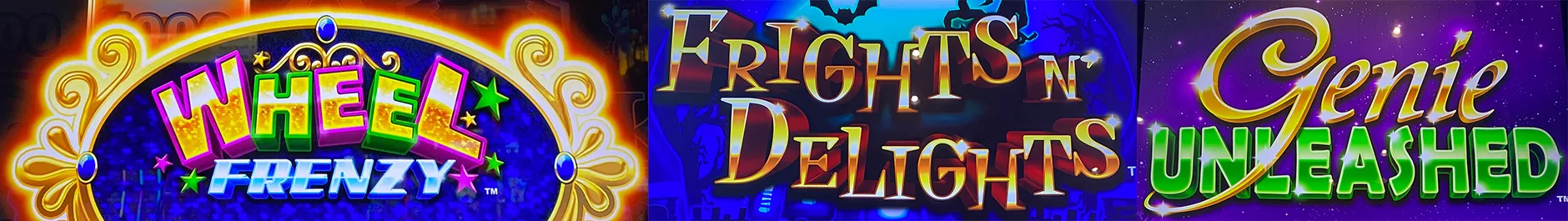 Wheel Frenzy: Frights N’ Delights / Genie Unleashed title