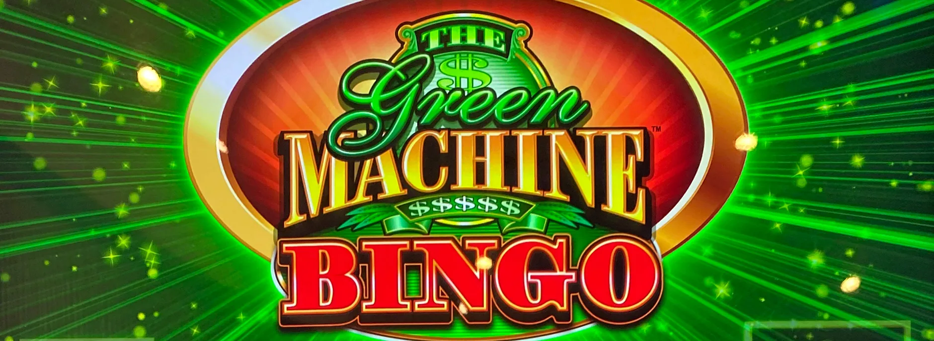 Green Machine Bingo title