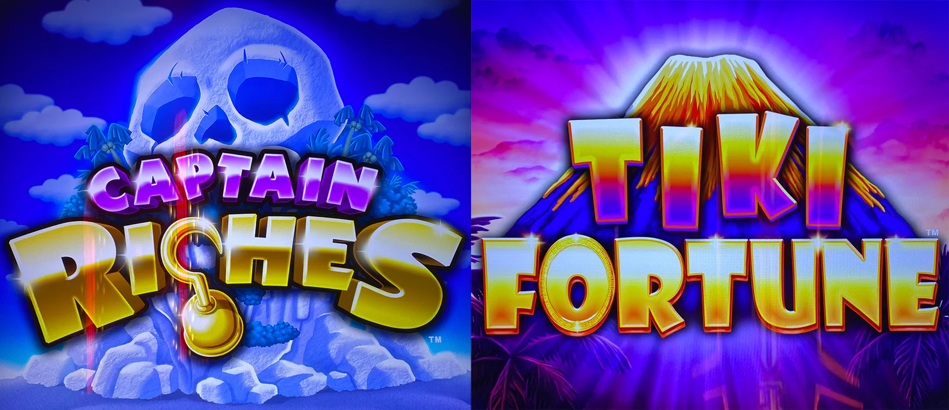 Captain Riches / Mine Blast / Tiki Fortune title